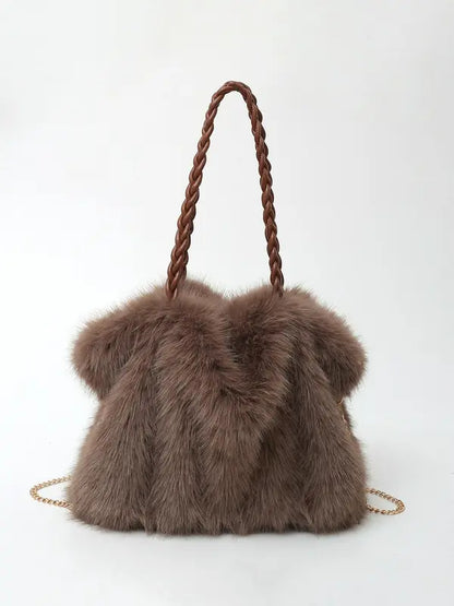 Molly l Versatile Plush Velvet Bag