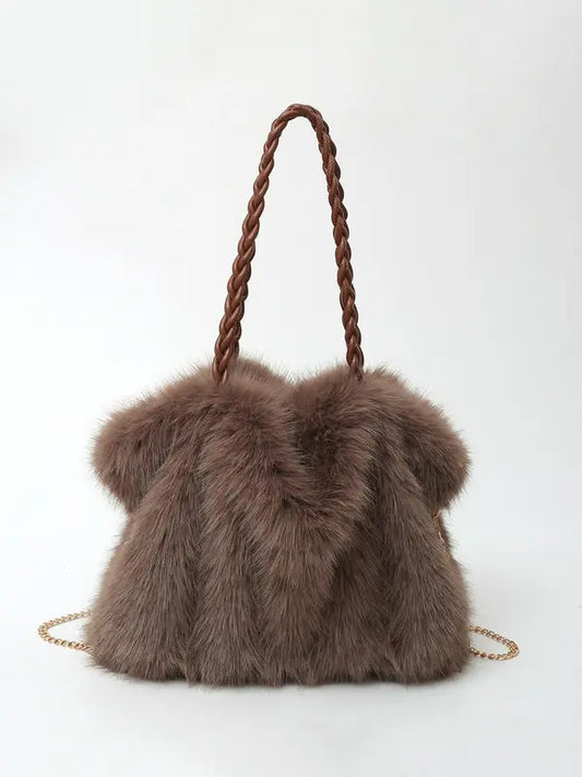 Molly l Versatile Plush Velvet Bag